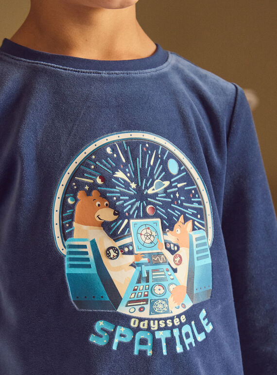 Blue PYJAMA NUICOAGE / 25H5PGB5PYJ703