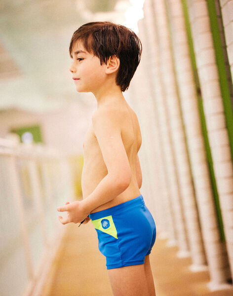 Blue and yellow swimsuit child boy CYMUAGE / 22E4PGO4MAIC244