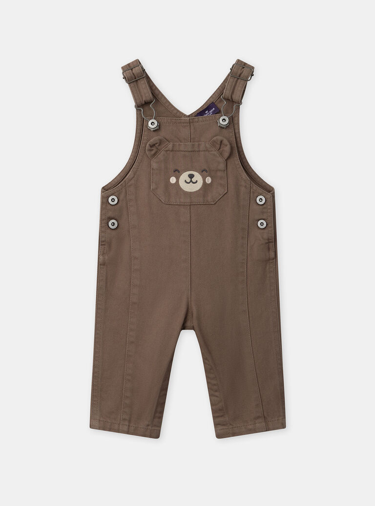 Brown DUNGAREES Brown DUNGAREES NAFLORENT / 25H1BGS2SAL821