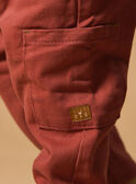 Dark orange PANTS MAALIO / 25E1BG72PAN410