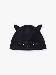 Baby boy's glow-in-the-dark romper and cat hat BECASPER / 21H5BGH1GRE717