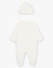 Baby Mixed Velvet Pyjamas and Matching Hat DOV_B / 22H0NM12GRE001