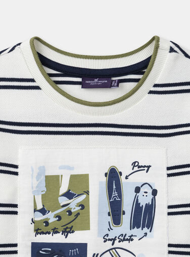 Off white TEE SHIRT LS NUPIQAGE / 25H3PGQ3TML009