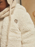 Cream hooded jacket GICORENTIN / 23H1BG51VESA002