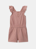 Rose wood SHORT JUMP SUIT MRACOMETTE / 25E2PFR1CBC312