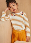 Yellow striped T-shirt GRIMARETTE 1 / 23H2PFO3TML001