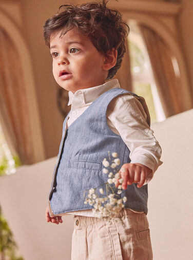Reversible sleeveless cardigan Reversible sleeveless cardigan KAEDOUARD / 24E1BGL1CSMA016