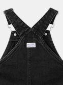 Black denim DUNGAREES LAFLAVIEN / 24H1BGK1SALK003