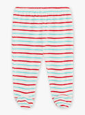 Baby boy's grey velvet fire truck pajamas CEFLORENT / 22E5BG41PYJJ920