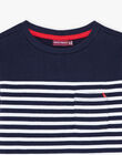 Navy blue and white stripes T-shirt FRIXOLAGE1 / 23E3PGB1TMLC243