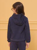 Navy JOGGING TOP LITESWETTE / 24H2PFB1JGH070
