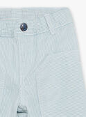 Blue and white striped shorts FOCOUTAGE / 23E3PGC1BER001