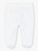 Set white velvet baby velvet vest and pants mixed ZOEDEN / 21E0NMG1ENS000
