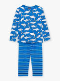 Shark and stripes print pajama set FLOCHAGE / 23E5PG22PYJ622