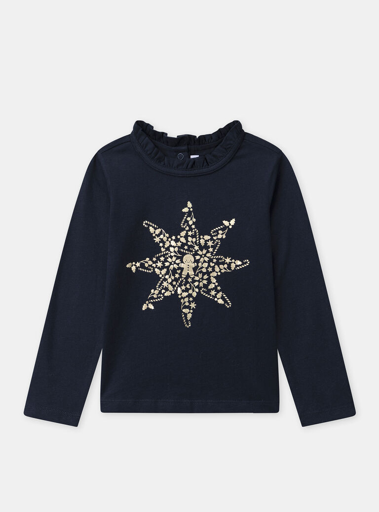 Blue TEE SHIRT LS NRESETTE / 25H2PFY2TMLC243