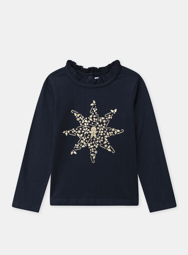 Blue TEE SHIRT LS NRESETTE / 25H2PFY2TMLC243