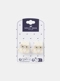 Light beige HAIRCLIP MUHIPETTE / 25E4PFN5BRT808