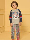 Heather grey PYJAMA LECHOAGE / 24H5PG41PYJ943