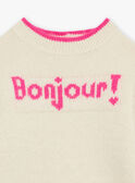 Bonjour light beige sweater GLOPULETTE 2 / 23H2PFM1PUL801