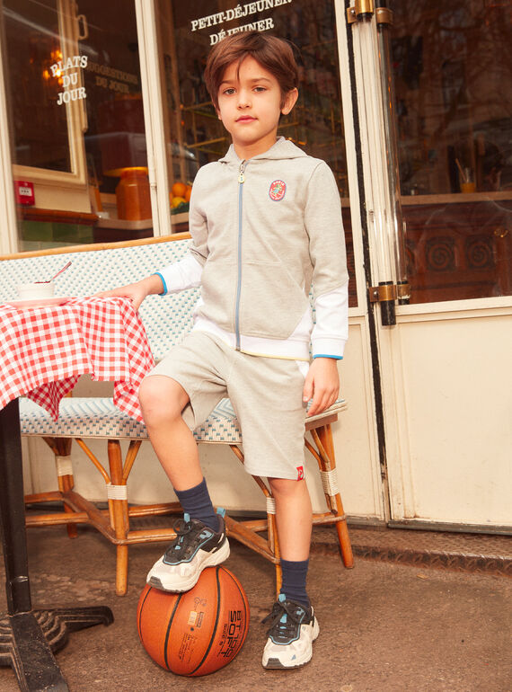 White KIDS CARDIGAN KLABASKAGE / 24E3PGN1GIL000