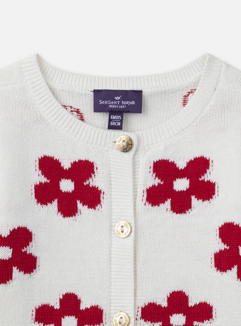 Off white CARDIGAN NACAPUCINE / 25H1BFK1CAR001