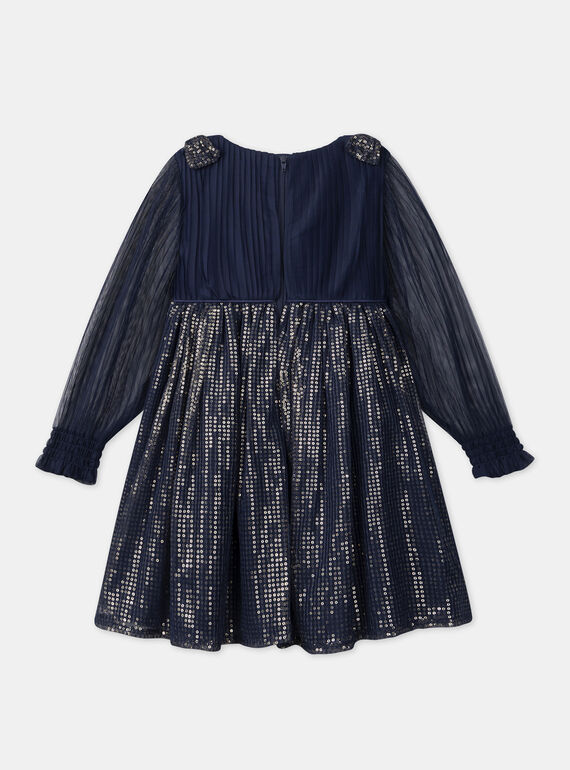 Blue DRESS LEIPAIETTE / 24H2PFT3ROBC243