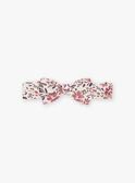 Beige headband with floral print GAKARINE / 23H4BFH1BAN080