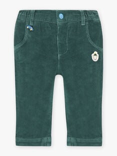 Baby boy's fir tree green pants BAPETER / 21H1BGM1PAN060