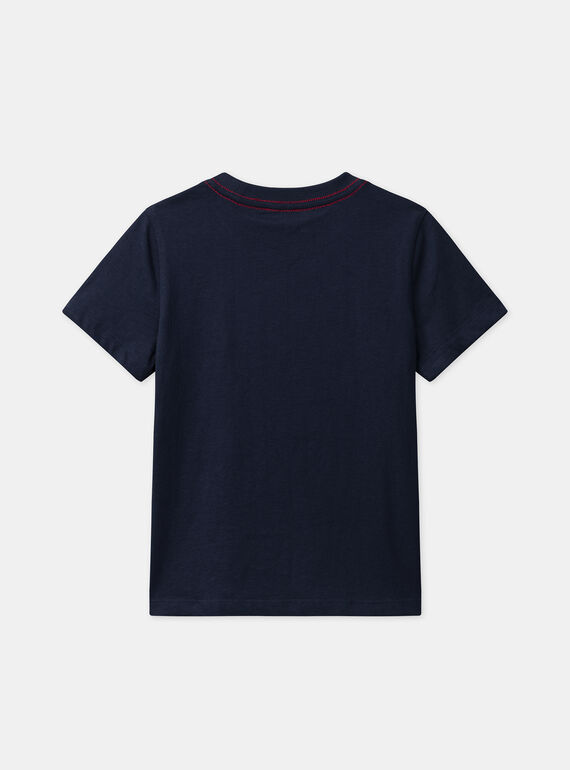 Navy TEE SHIRT SS MONORAGE / 25E3PGJ3TMC070