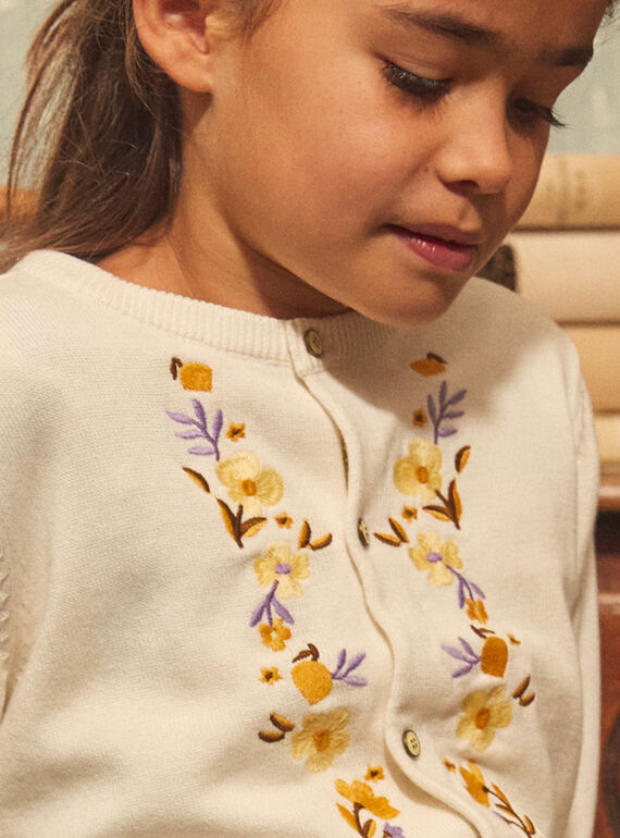 Light beige CARDIGAN KOCARDETTE / 24E2PFD1CAR808