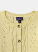 Yellow CARDIGAN MANADIA / 25E1BFK1CARB104