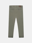 Slim khaki trousers KAPANTAGE2 / 24E3PGC1PAN604