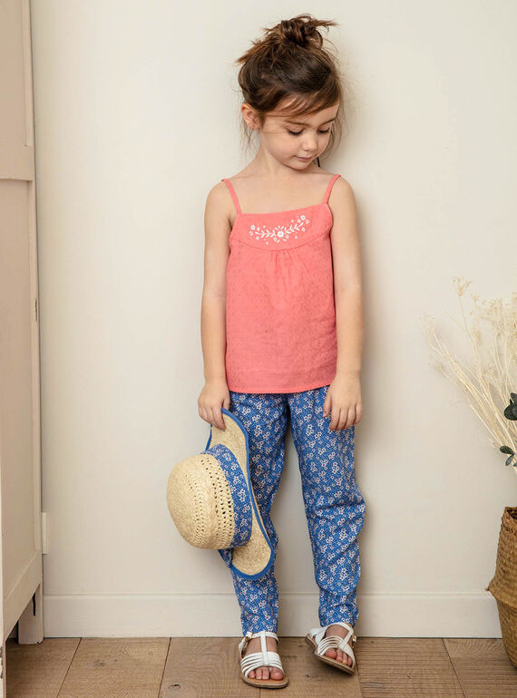 Pink TANK TOP ZUDOUETTE / 21E2PFT1DEBD313