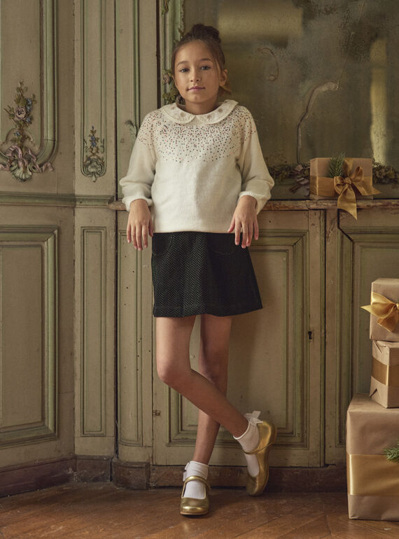 Off white PULLOVER NREPULETTE / 25H2PFY1PUL009