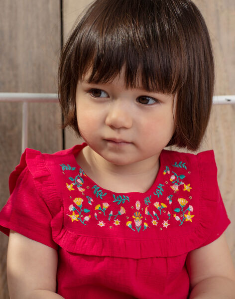 Red And Yellow Blouse For Baby For Sale On Sergent Major International Website