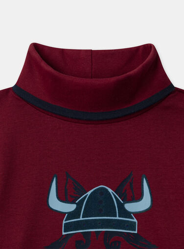 Red TURTLE NECK NLUMAGE / 25H3PGX2SPLF526