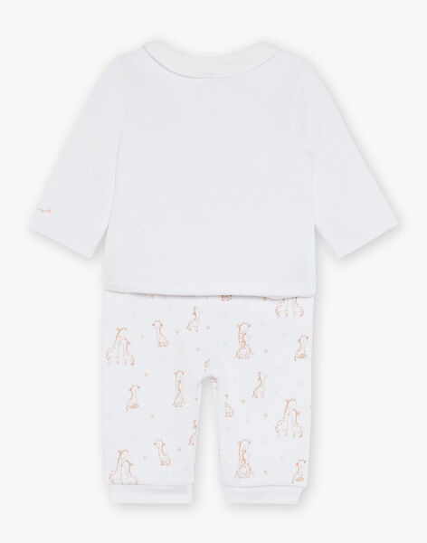 Off white tubique top and pants set FOLLIEN / 23E0NM61ENS000