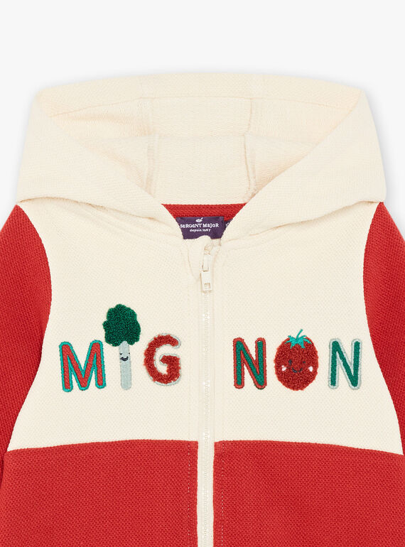 Cute hooded jogging top FACYR / 23E1BGB1JGH114