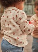 Vanilla blouse in cotton gauze with fruit print GAAGATHE / 23H1BF71CHE114