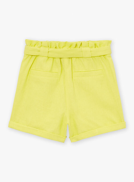 Yellow SHORTS LASHORETTE / 24H2PFI1SHO116