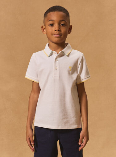 Off white POLO SHIRT Off white POLO SHIRT MMIBASAGE 2 / 25E3PGT2POL001