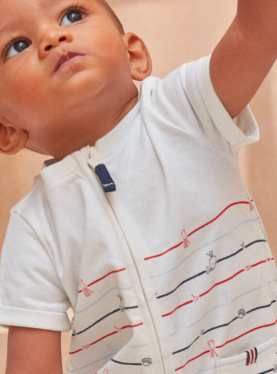 Off white BABYGROW KEFERDI / 24E5BG61GRE001