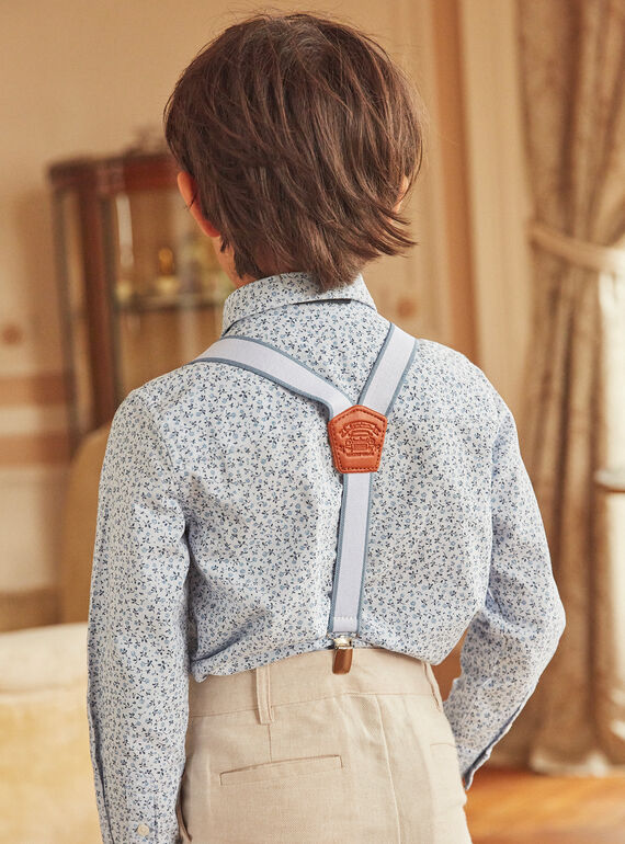 White SUSPENDERS / STRAPS / BRACES KREFLEAGE / 24E4PGL1BRE000