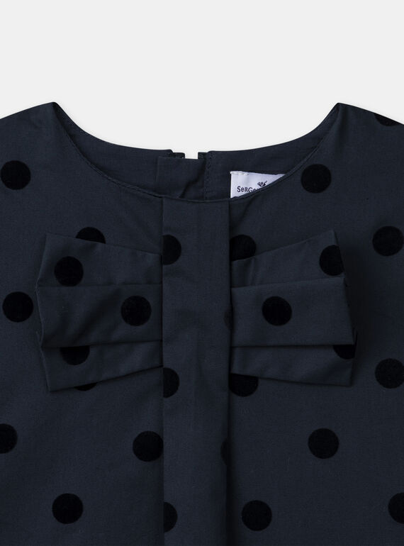 Blue DRESS NREFLOETTE / 25H2PFY2ROBC243