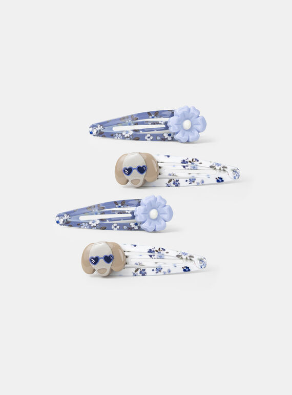 Greyish blue HAIRCLIP NEBLUETTE / 25H4PF77BRT205