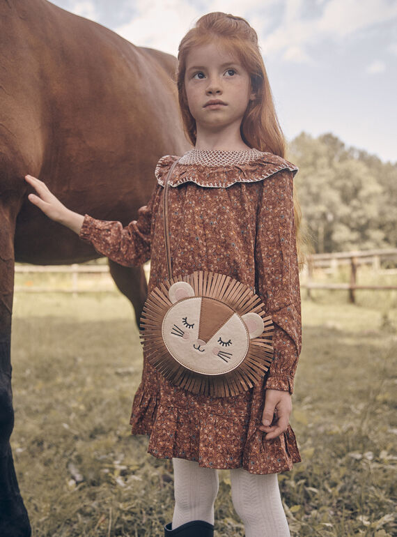 Cinnamon lion's head shoulder bag GLABAETTE / 23H4PFI1BES809