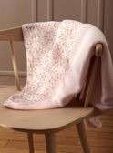 Floral print birth blanket FONDA / 23E0AF61D4P321