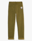 Comfortable pants in khaki milano DAFENDAGE / 22H3PGD1CFP633