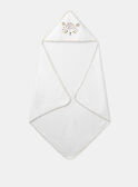 White HOODED BATH TOWEL - (BATH) MITT MOHAN / 25E0AM12POI000