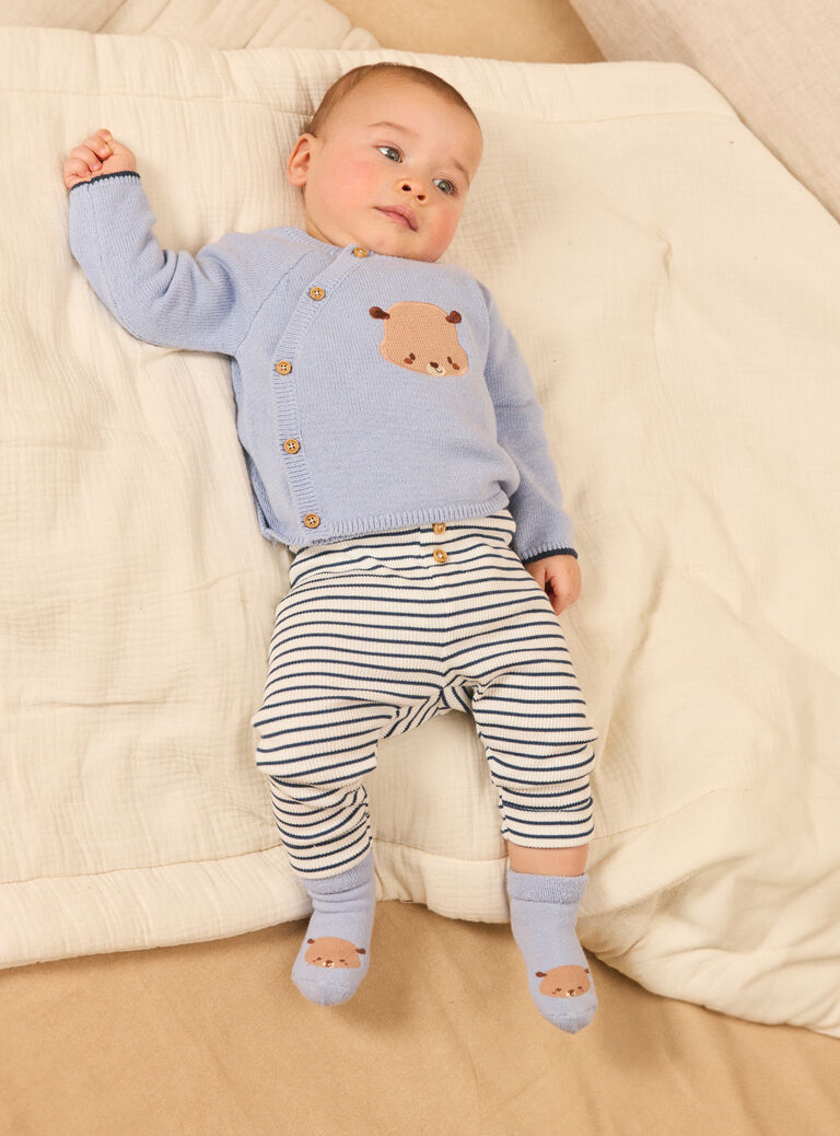 Greyish blue SET NORMANO / 25H0CG11ENS205